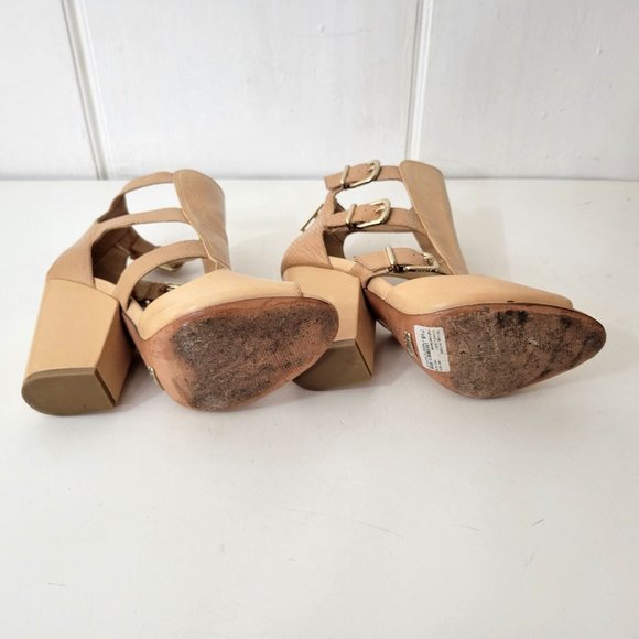 Schutz Atanado Soft High Heel Sandals Booties - Picture 7 of 7